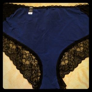 Torrid hipster lace back panties plus size